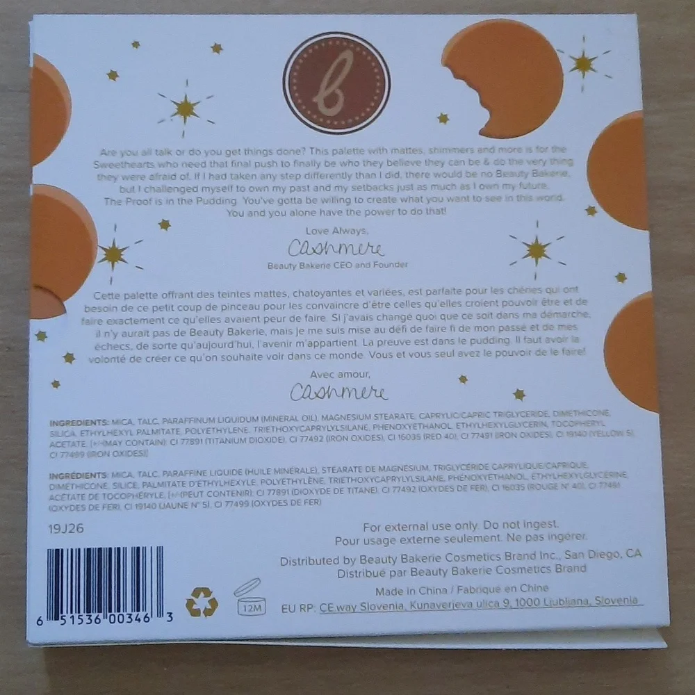 Beauty Bakerie Eyeshadow Palette - Picture 2 of 3